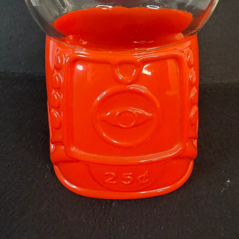 Gum Ball Machine Jar Red Candy Circus Maximalist Target Bullseye Playground